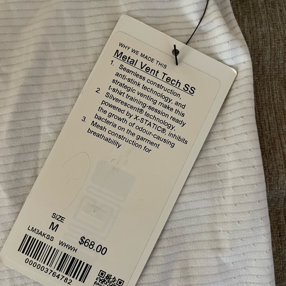 LULULEMON Men's Short Sleeve Vent Tech Shirt, NWT, Medium - Picture 2 of 6
